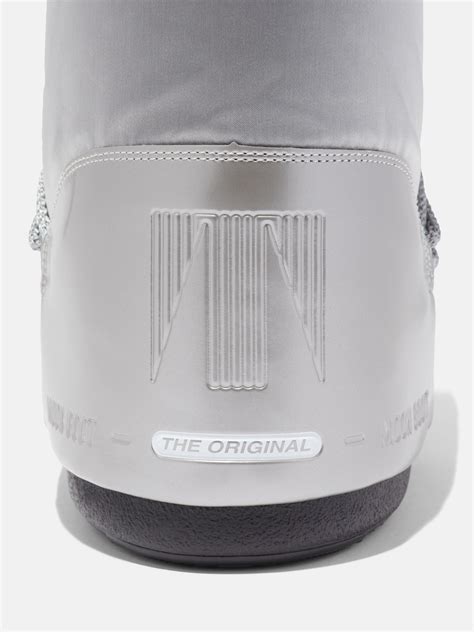 ICON GLANCE SILVER SATIN BOOTS Moon Boot Official Store