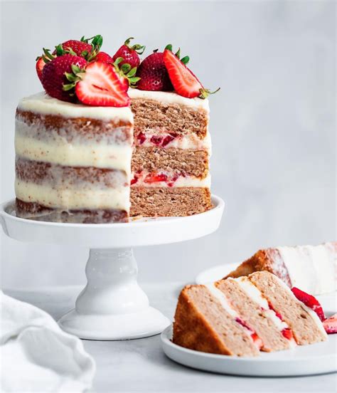 Strawberry Layer Cake Recipe The Feedfeed