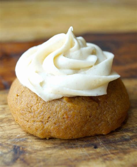 Old House To New Home Soft Pumpkin Cookies With Cinnamon Cream Cheese Frosting