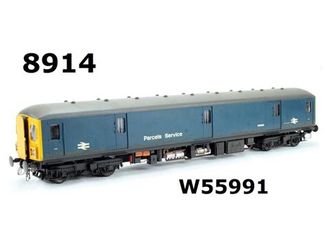 Heljan 8914 Class 128 Dpu 55991 In Br Blue Livery Factory Weathered Olivias Trains