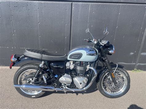 Triumph Bonneville T Chrome Edition Meriden Blue Colorado