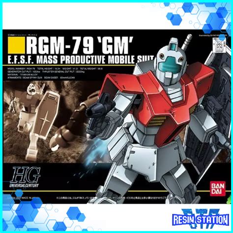 HGUC GM 1 144 RGM 79 GUNDAM BANDAI GUNPLA Shopee Malaysia