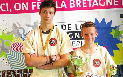 Gouren Youenn Moal champion de Bretagne Le Télégramme