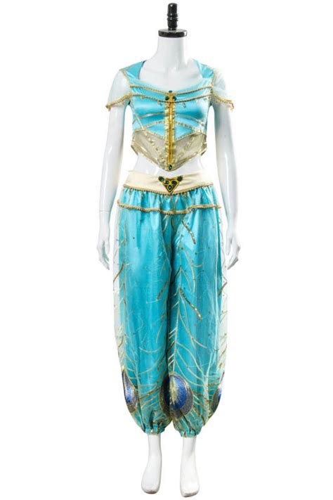 Aladdin Princess Jasmine Cosplay Costume Hallowcos