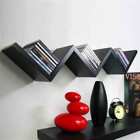 Modern Wall Mount Bookshelf Wall shelves bookrack Bookcase Storage ...