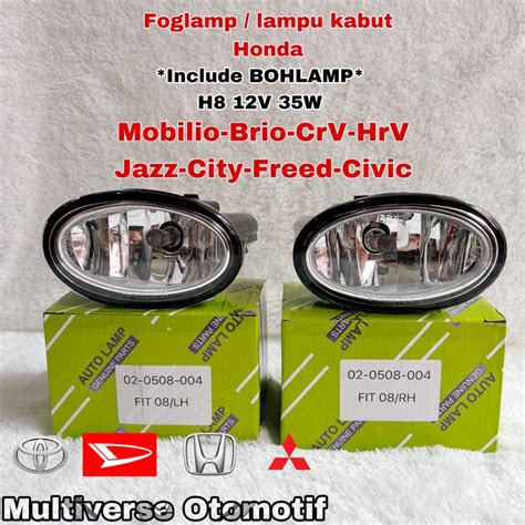 Jual Foglamp Fog Lamp Honda Mobilio Brio Jazz Civic Crv Hrv Freed City