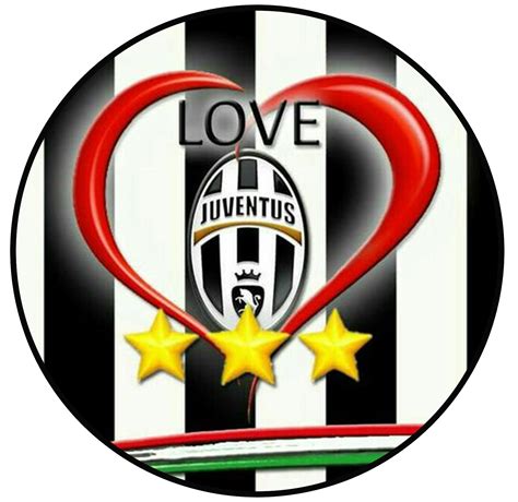 Cialda In Ostia Per Torta Tonda JUVE JUVENTUS CALCIO LOGO STEMMA