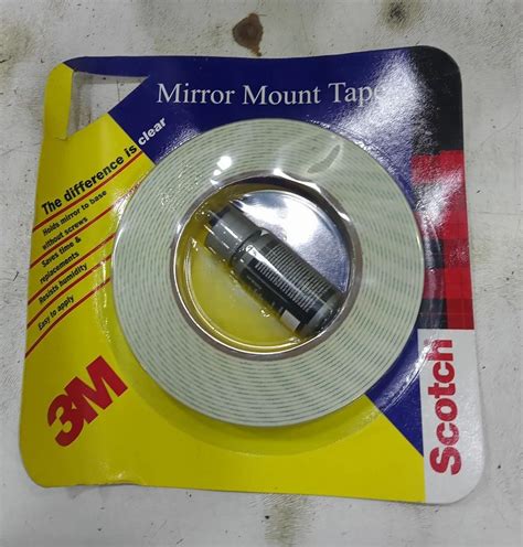 Backing Material PVC Color White 3M Scotch Mirror Mount Tape At Rs