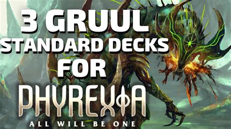 Gruul Oil Ramp Aggro 3 Standard Decks For Phyrexia ONE Magic