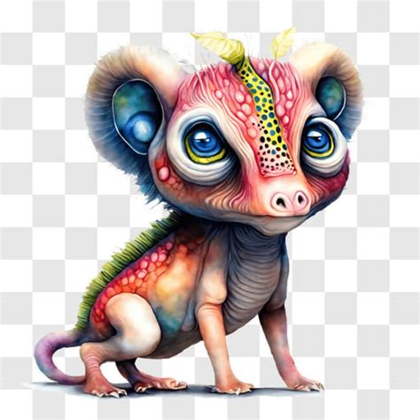 Download Vibrant Chameleon In Natural Habitat Png Online Creative Fabrica