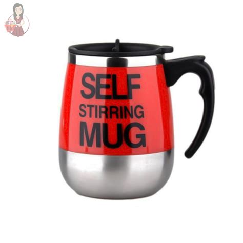 Caneca Mixer Eletrica Self Stirring Mug Agita Liquidos Café