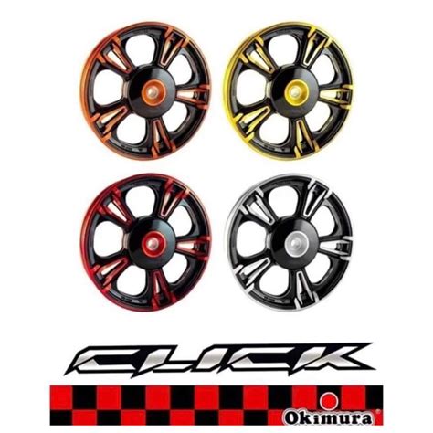 OKIMURA MAGS FOR CLICK 125 150 4HOLES 5HOLES Shopee Philippines