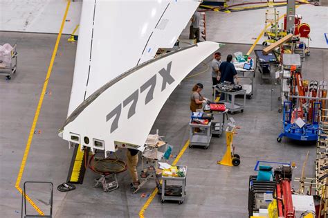 How The 777X S Folding Wing Tips Work The Air Current