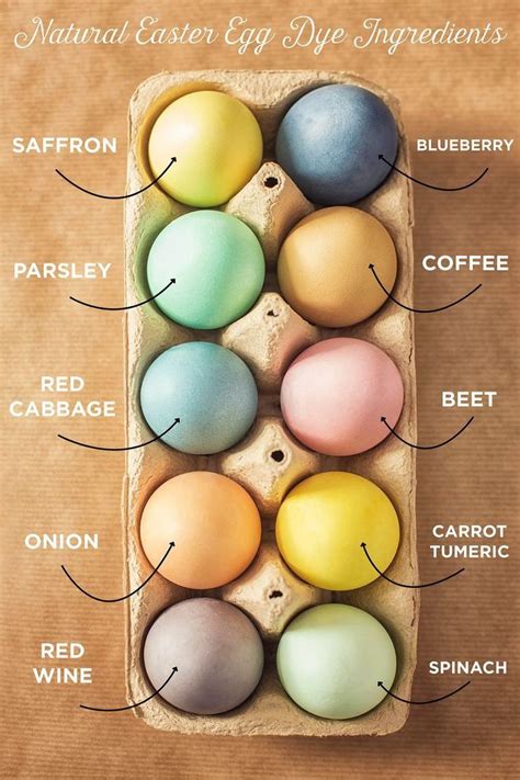 An Egg Carton Filled With Different Colored Eggs And Labeled In The