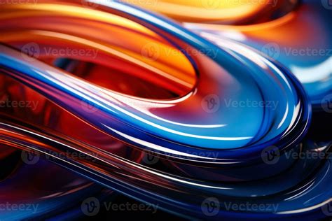 Colorful glass 3D object abstract wallpaper background with vibrant colors and intricate shapes ...