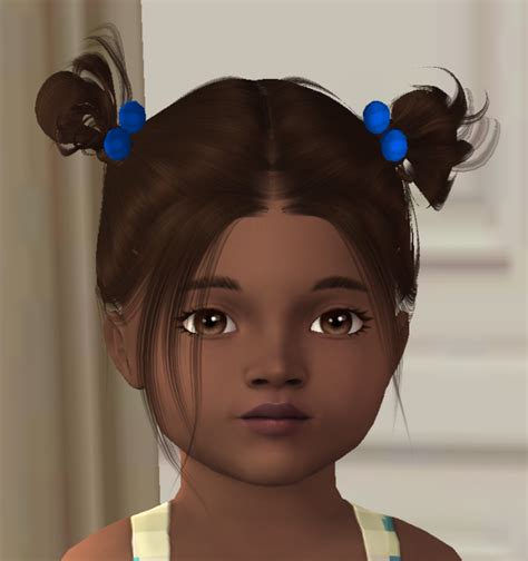 Sshadesims Sketchbookpixel Harley Buns Maxis Match Retexture