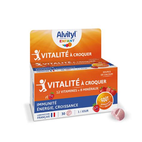 Alvityl Enfant Vitalit Comprim Croquer Vitamines Et