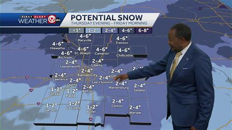 Another round of snow for Kansas City late Thursday into Friday