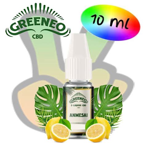 E Liquide Cbd Greeneo Anmesai Full Spectrum Sectionvape