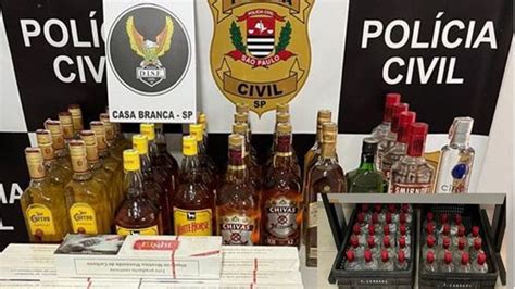 Pol Cia Prende Comerciante Bebidas Falsas E Cigarros Do Paraguai