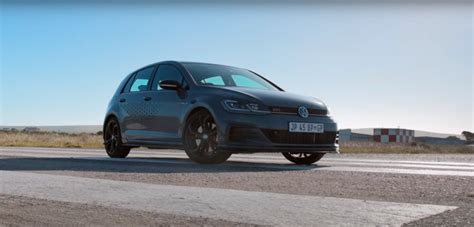 Volkswagen Golf Gti Tcr Vs Honda Civic Type R Drag Race Deserves A