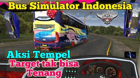 Bus Balapan Jalur Sumatra Ngeri Obb V Bus Simulator Indonesia