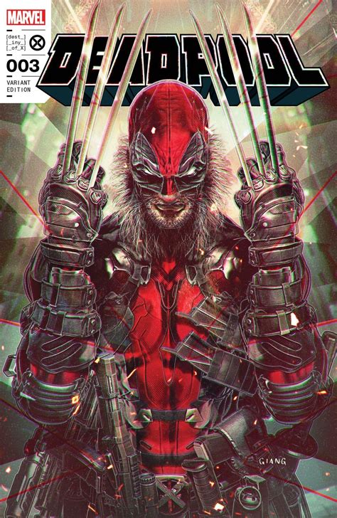 Deadpool Vol 9 3 2023 John Giang Variants R Wolverine