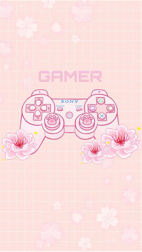 Chica Gamer Uwu Anime Lindo Kawaii Fondo De Pantalla Del Teléfono