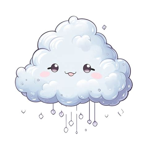 Thunder Storm Cloud Rain Cute, Atmosphere, Clipart, Curves PNG ...