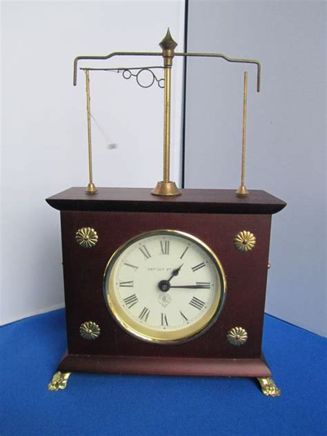 Pendule Horolovar Bois Laiton Et Verre Seconde Catawiki