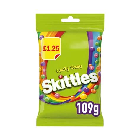 Skittles Sours 109g - Jessica's Sweets