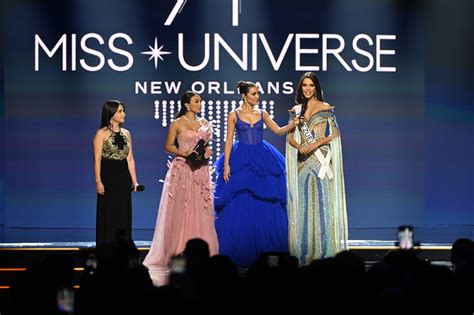 Photos 71st Miss Universe Competition Rbonney Gabriel Miss Usa Wins