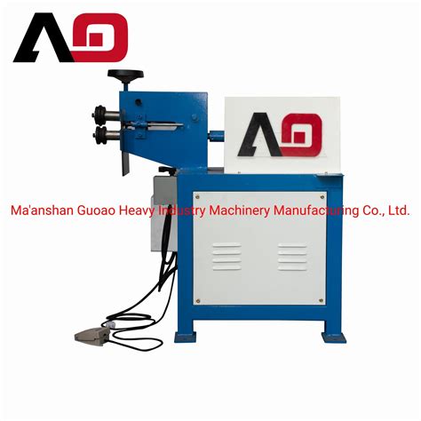 Ventilation Industry Auto Round Duct Grooving Machine Beading And