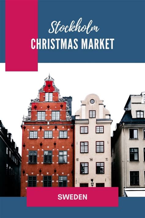 Stockholm Christmas Market 2024: Gamla Stan Dates