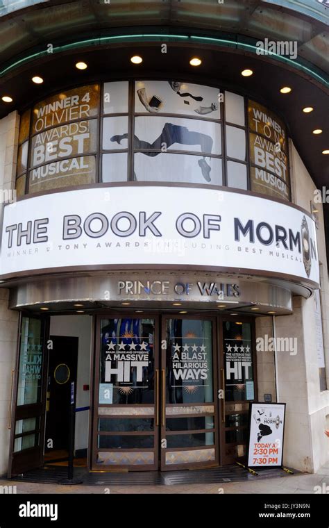 The Book Of Mormon At The Prince Of Wales Theatre Coventry Street