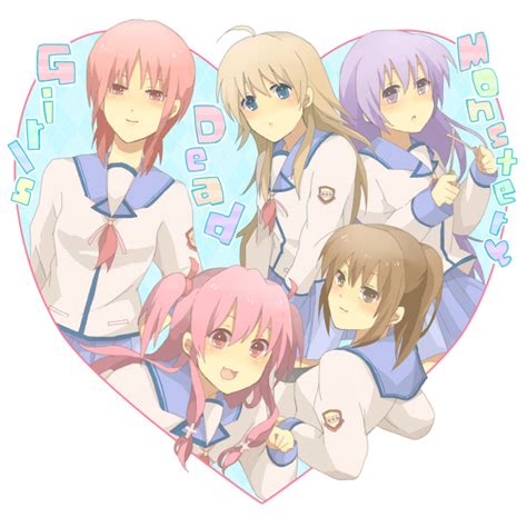 Girls Dead Monster Angel Beats Image By Asaki Hiyori 1079017