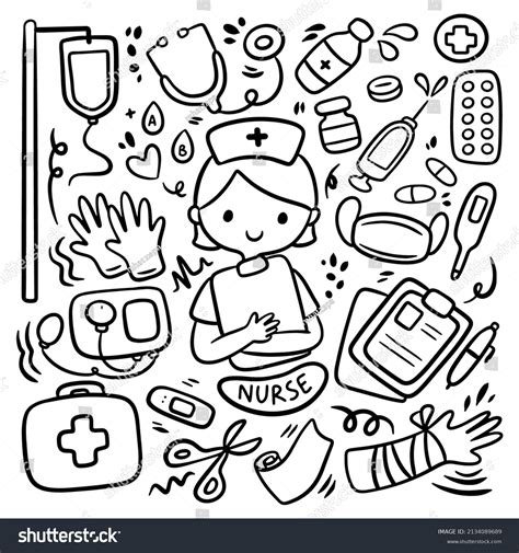 917 Cute Nurse Clipart 图片、库存照片和矢量图 Shutterstock