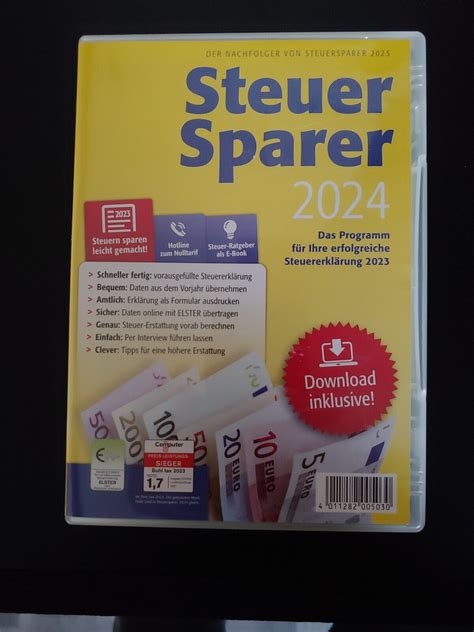 Lidl Steuersparer Steuersoftware F R Steuererkl Rung Neu Ovp