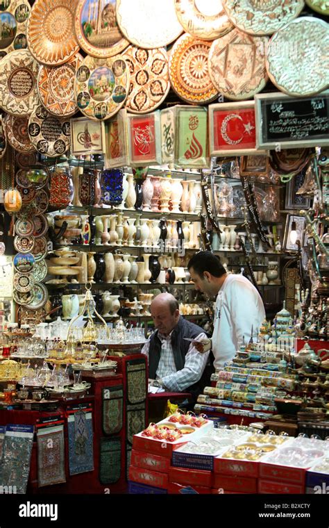 Tur Turkey Istanbul Grand Basar Stock Photo Alamy