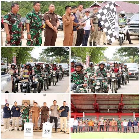 Polres Murung Raya Gelar Patroli Gabungan Skala Besar Dalam Rangka Ops