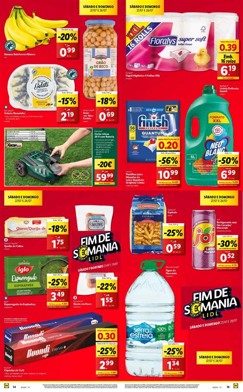 Lidl Destaques Antevis O Fim De Semana Promo Es A De Julho O