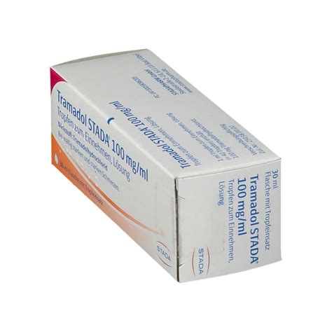 Tramadol Stada Mg Ml Ml Mit Dem E Rezept Kaufen Shop Apotheke