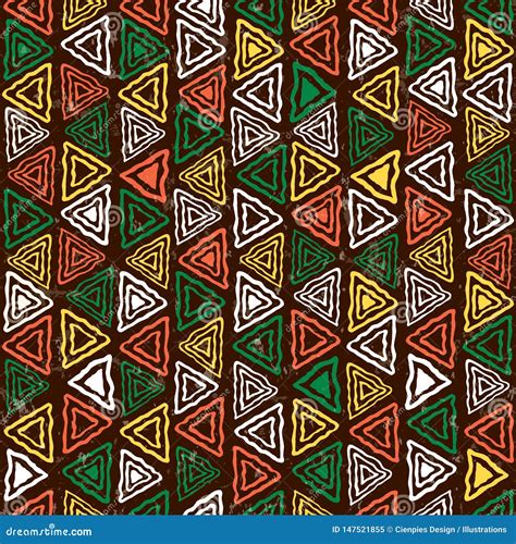 Abstract African Background Vector Illustration | CartoonDealer.com #23125918