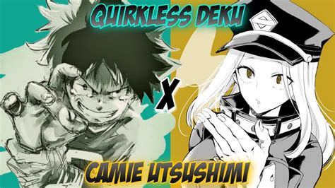 Quirkless Deku Oneshot Izuku Midoriya X Camie Utsushimi Mha Texting