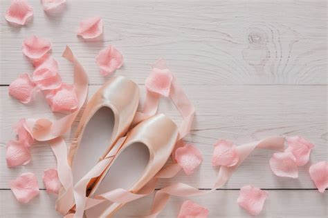 Ballet Pointe Shoes Backround