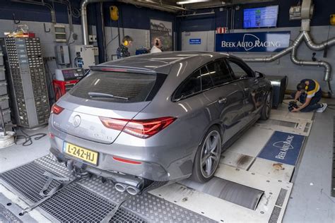 Mercedes Benz Cla Amg Shooting Brake Op De Rollenbank