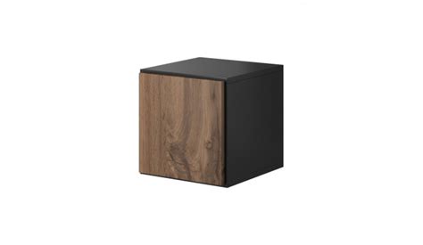 Cama Full Storage Cabinet ROCO RO5 37 37 39 Antracite Wotan Oak