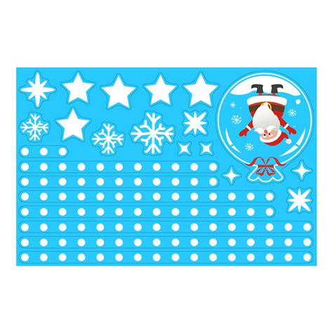 KEYBANG Clearance Christmas Window Stickers Waterproof Wall Sticker