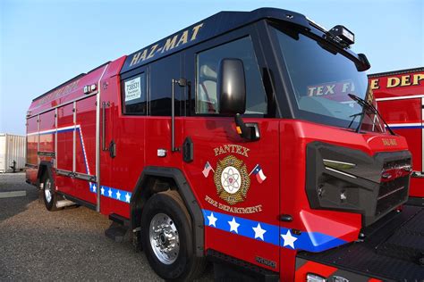 Pantex Adds New Emergency Vehicles To Its Fleet Pantex Plant