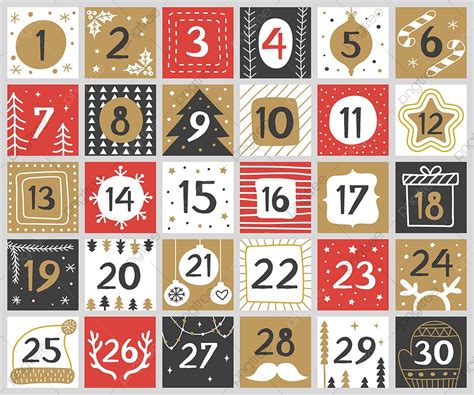 Christmas Numbers Vector Hd Png Images Xmas Numbers Christmas Number